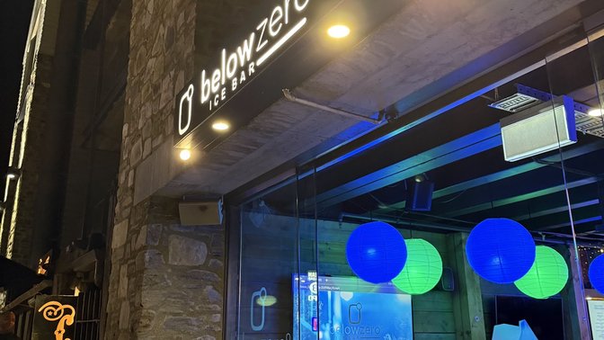 Below Zero Ice Bar