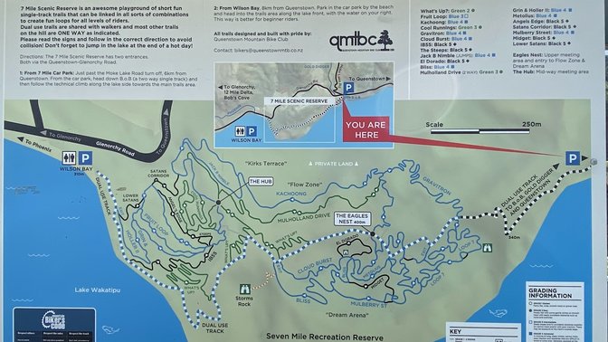 Seven Mile Point Track